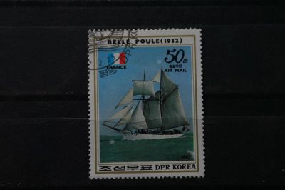 Лот: 3931997. Фото: 1. марка 32 Корея 1987 корабли парусники. Марки