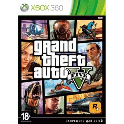 Лот: 8926951. Фото: 1. Gta 5 для xbox 360. Игры для консолей