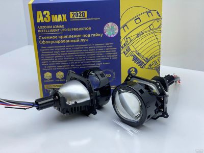 Лот: 17654023. Фото: 1. Светодиодные би-линзы Aozoom A3... Оптика и освещение