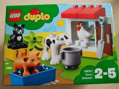 Лот: 17872022. Фото: 1. Lego Duplo Farm Animals. Конструкторы