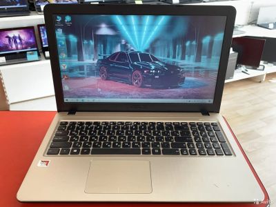 Лот: 17898281. Фото: 1. Ноутбук Asus AMD A9/4Gb/SSD 240Gb. Ноутбуки