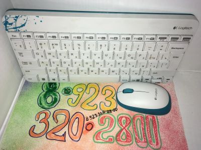 Лот: 7746526. Фото: 1. Беспроводной Набор mk240 - Мышь... Клавиатуры и мыши
