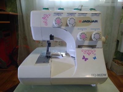 Лот: 16186532. Фото: 1. оверлок Jaguar HQ-082DW. Швейная, вязальная