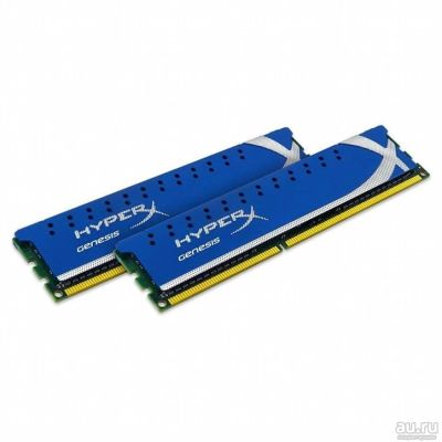 Лот: 13198544. Фото: 1. 8Gb (2x4Gb) DDR3 Kingston HyperX... Оперативная память