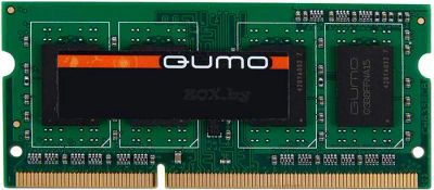 Лот: 4014360. Фото: 1. Qumo QUM3S DDR3 4GB 1600MHz SO-DIMM. Оперативная память