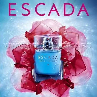 Лот: 4279712. Фото: 1. Escada into the blue. Женская парфюмерия