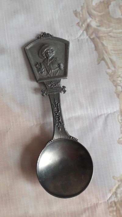 Лот: 15767264. Фото: 1. Ложка "Вельможа" Zinn-Олово Германия. Предметы интерьера и быта