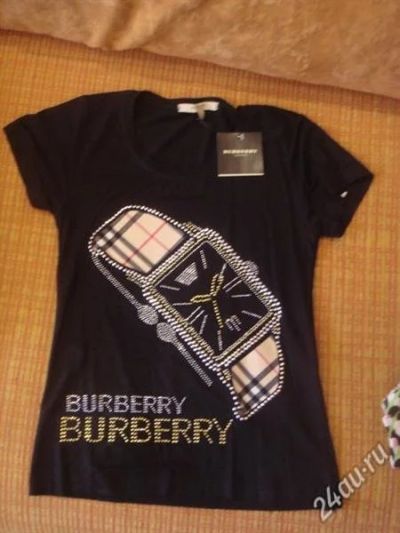 Лот: 2243622. Фото: 1. футболка burberry новая с этикеткой... Футболки, топы и майки