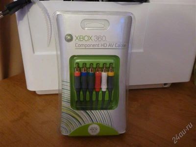 Лот: 2432870. Фото: 1. Xbox 360 Component HD AV Cable. Аксессуары для игровых приставок, консолей, геймпады