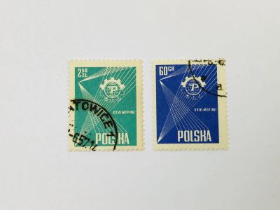 Лот: 23964317. Фото: 1. 26-я ярмарка в Познани. Эмблема... Марки