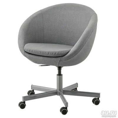 Лот: 18061353. Фото: 1. Рабочий стул, серый. Стулья и кресла офисные