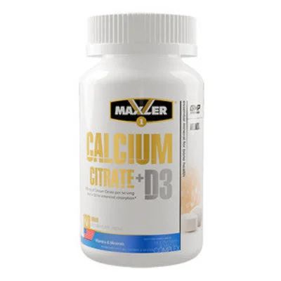 Лот: 16659148. Фото: 1. Calcium Citrate+D3 120 табл.Maxler... Спортивное питание, витамины