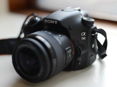 Лот: 6688000. Фото: 1. Sony SLT-A58. Цифровые зеркальные