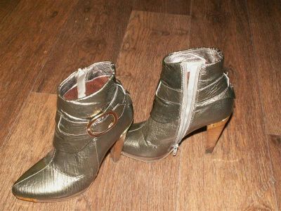 Лот: 883149. Фото: 1. ботиночки ZARA 36 размер. Ботинки, полуботинки
