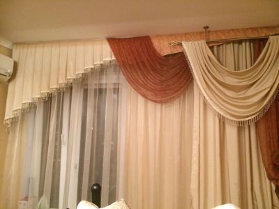 Лот: 9470198. Фото: 1. Шторы. Шторы, тюль