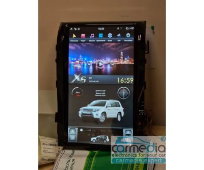 Лот: 16975007. Фото: 1. Штатная магнитола для Toyota Land... Автомагнитолы