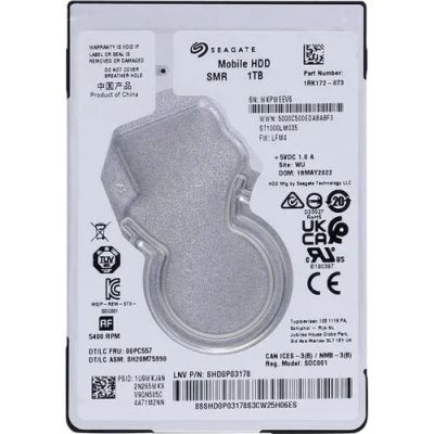 Лот: 25010282. Фото: 1. Жесткий диск 2,5" SATA 1Tb Seagate... Жёсткие диски (HDD)