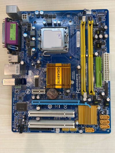 Лот: 19529469. Фото: 1. Материнская плата lga 775 Gigabyte... Материнские платы