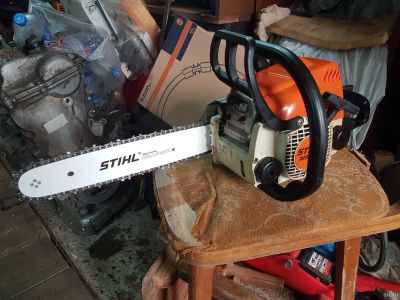Лот: 17950084. Фото: 1. Бензопила STIHL MS 170. Бензо-, мотоинструмент