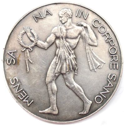 Лот: 19854036. Фото: 1. Венгрия 1930 Медаль Союз физического... Памятные медали