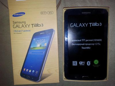 Лот: 3940172. Фото: 1. Планшет Samsung Galaxy Tab 3. Планшеты