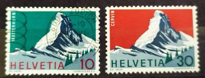 Лот: 22223141. Фото: 1. Швейцария 1965 Швейцарские Альпы... Марки