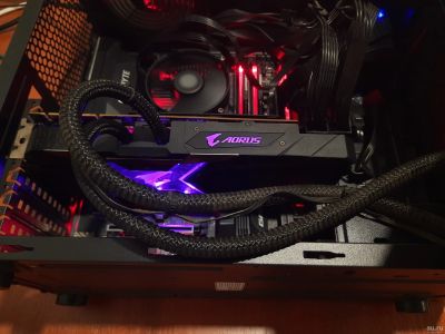 Лот: 16720220. Фото: 1. Gigabyte GeForce GTX 1080 Ti Aorus... Видеокарты