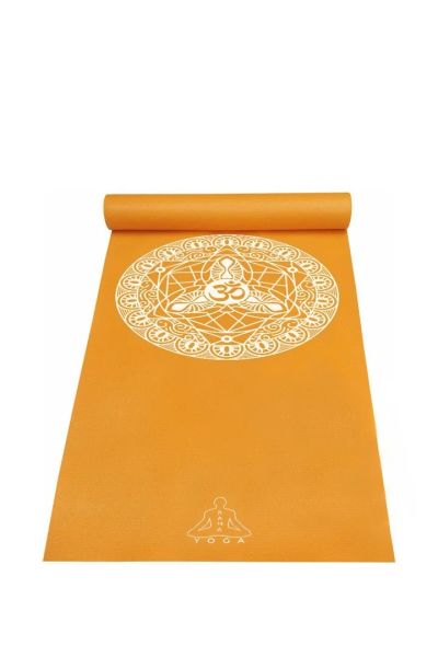 Лот: 17426229. Фото: 1. Коврик для йоги Dream Om Orange... Фитнес, аэробика и гимнастика