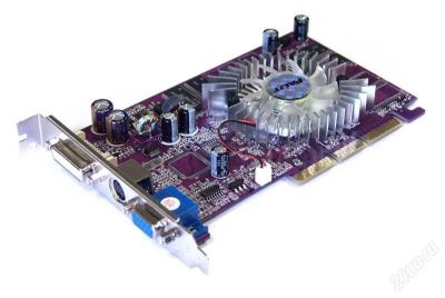 Лот: 854531. Фото: 1. Palit GeForce FX 5600 XT 128 Mb... Видеокарты