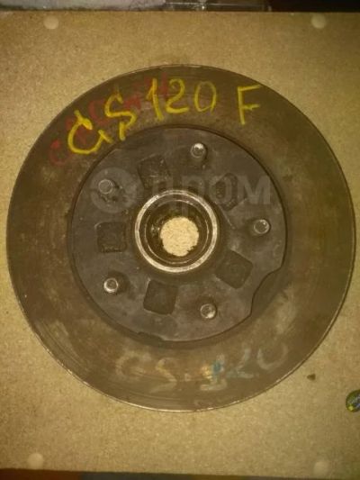 Лот: 17667894. Фото: 1. Тормозной диск toyota crown gs120. Тормозная система