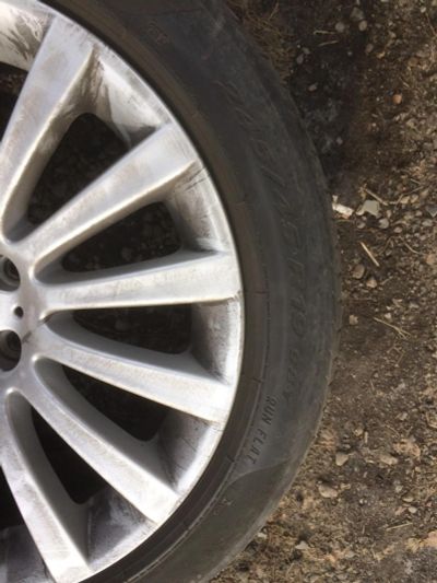 Лот: 9257479. Фото: 1. Разноширокие шины Pirelli RUN... Шины