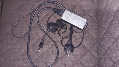 Лот: 18367695. Фото: 1. Зарядное оригинальное Lenovo 45W... Зарядные устройства