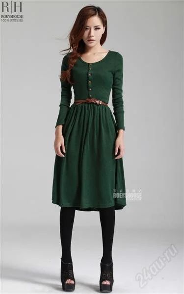 Лот: 2517072. Фото: 1. новое. зеленое платье. Платья