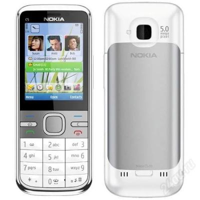 Лот: 2823688. Фото: 1. Nokia c5-00. Кнопочные мобильные телефоны