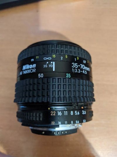 Лот: 19314116. Фото: 1. Nikon AF Nikkor 35-70mm f/3.3-4... Объективы