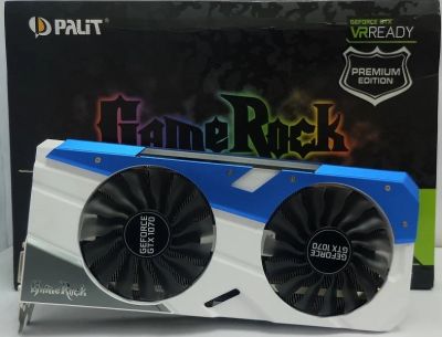 Лот: 9932956. Фото: 1. Видеокарта GameRock GTX 1070 новая... Видеокарты