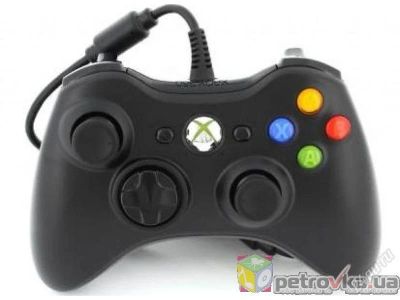 Лот: 1850714. Фото: 1. xbox360 Геймпад проводной. Аксессуары для игровых приставок, консолей, геймпады