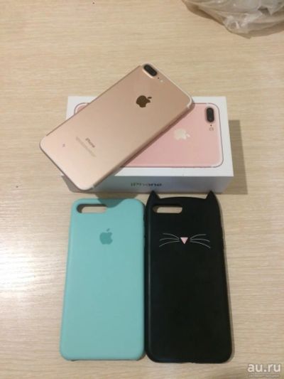 Лот: 13874585. Фото: 1. Iphone 7 plus 32gb Rose Gold. Смартфоны