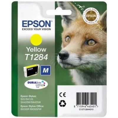 Лот: 14231243. Фото: 1. Картридж Epson C13T12844011 для... Картриджи, расходные материалы