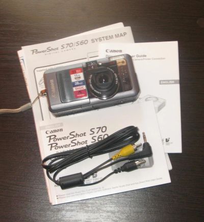 Лот: 11123288. Фото: 1. Canon PowerShot S70, made in Japan... Цифровые компактные