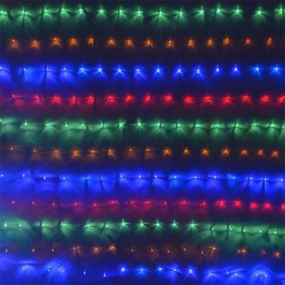 Лот: 16994285. Фото: 1. Гирлянда-сетка 320 led, 3*2м... Гирлянды, шарики, новогодние аксессуары