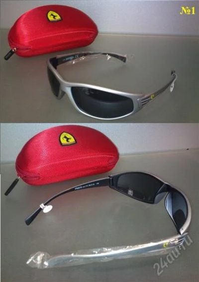 Лот: 1774878. Фото: 1. Солнцезащитные очки Ferrari, Официальный... Очки солнцезащитные