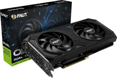 Лот: 25065393. Фото: 1. Видеокарта GeForce RTX4070 Palit... Видеокарты
