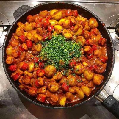 Лот: 24942504. Фото: 1. Сковорода Gastrolux высокая со... Сковороды и сотейники