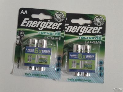 Лот: 8666118. Фото: 1. Новые аккумуляторы Energizer AA-HR6... Батарейки, аккумуляторы, элементы питания