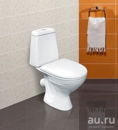 Лот: 8326554. Фото: 1. Унитаз-компакт Анимо косой (стандарт... Унитазы, биде