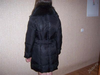 Лот: 1349048. Фото: 1. Пуховик черный SAVAGE 46 размер... Верхняя одежда