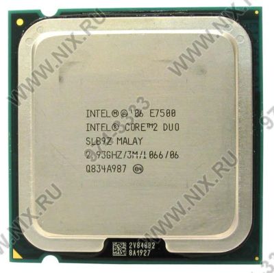 Лот: 5097065. Фото: 1. Intel® Core™2 Duo Processor E7500... Процессоры