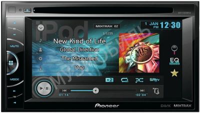 Лот: 4900867. Фото: 1. Автомагнитола CD DVD Pioneer AVH-X1600DVD. Автомагнитолы