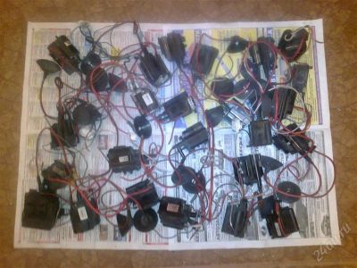 Лот: 1044096. Фото: 1. Строчные трансформаторы ( 31 шт... Другое (радиодетали  (электронные компоненты))